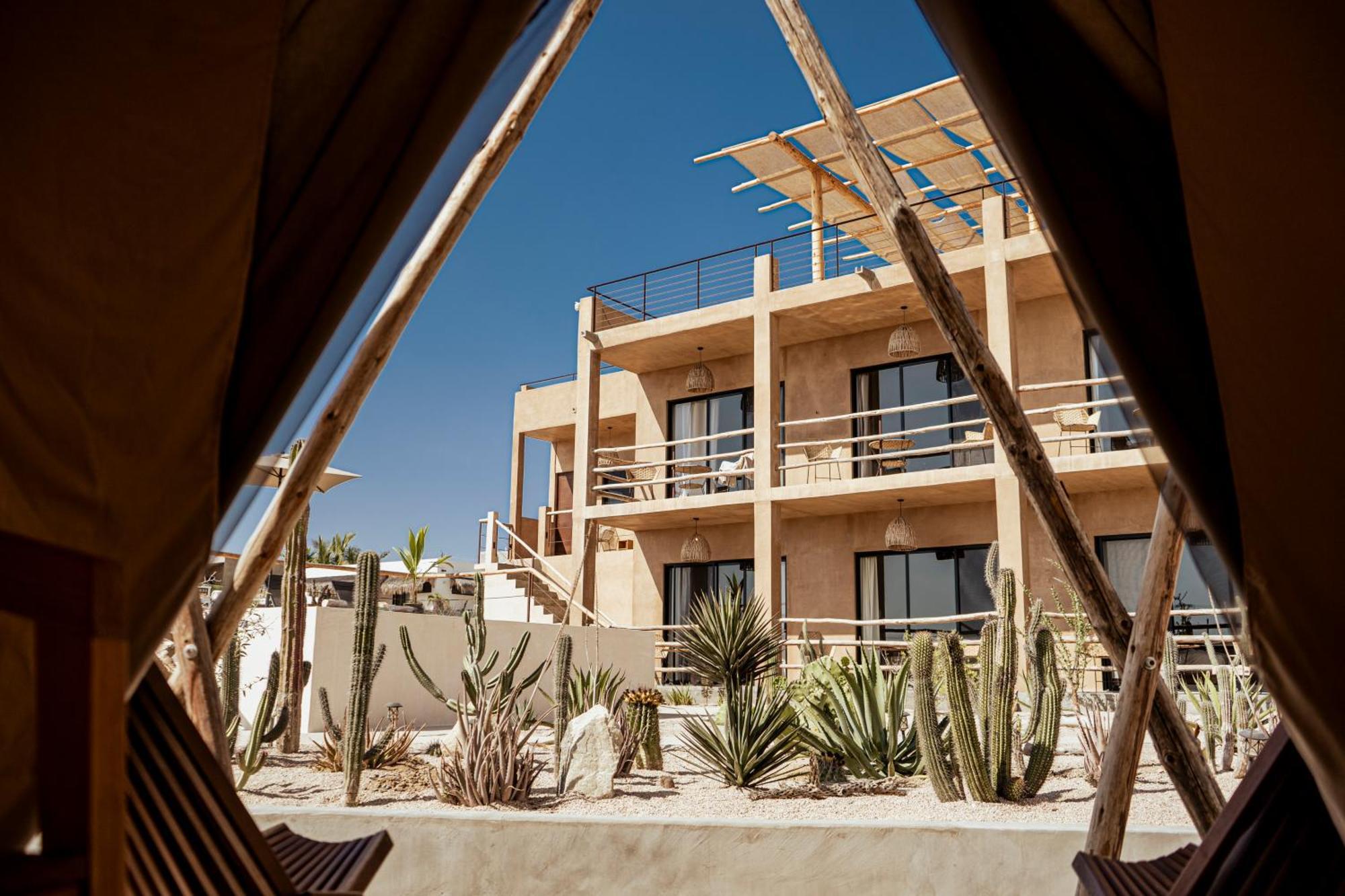 Baja Temple Hotel Тодос Сантос Екстериор снимка