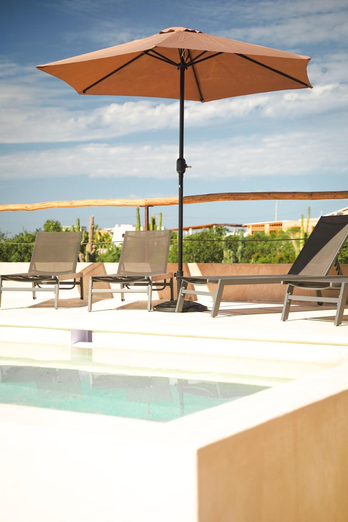 Baja Temple Hotel Тодос Сантос Стая снимка