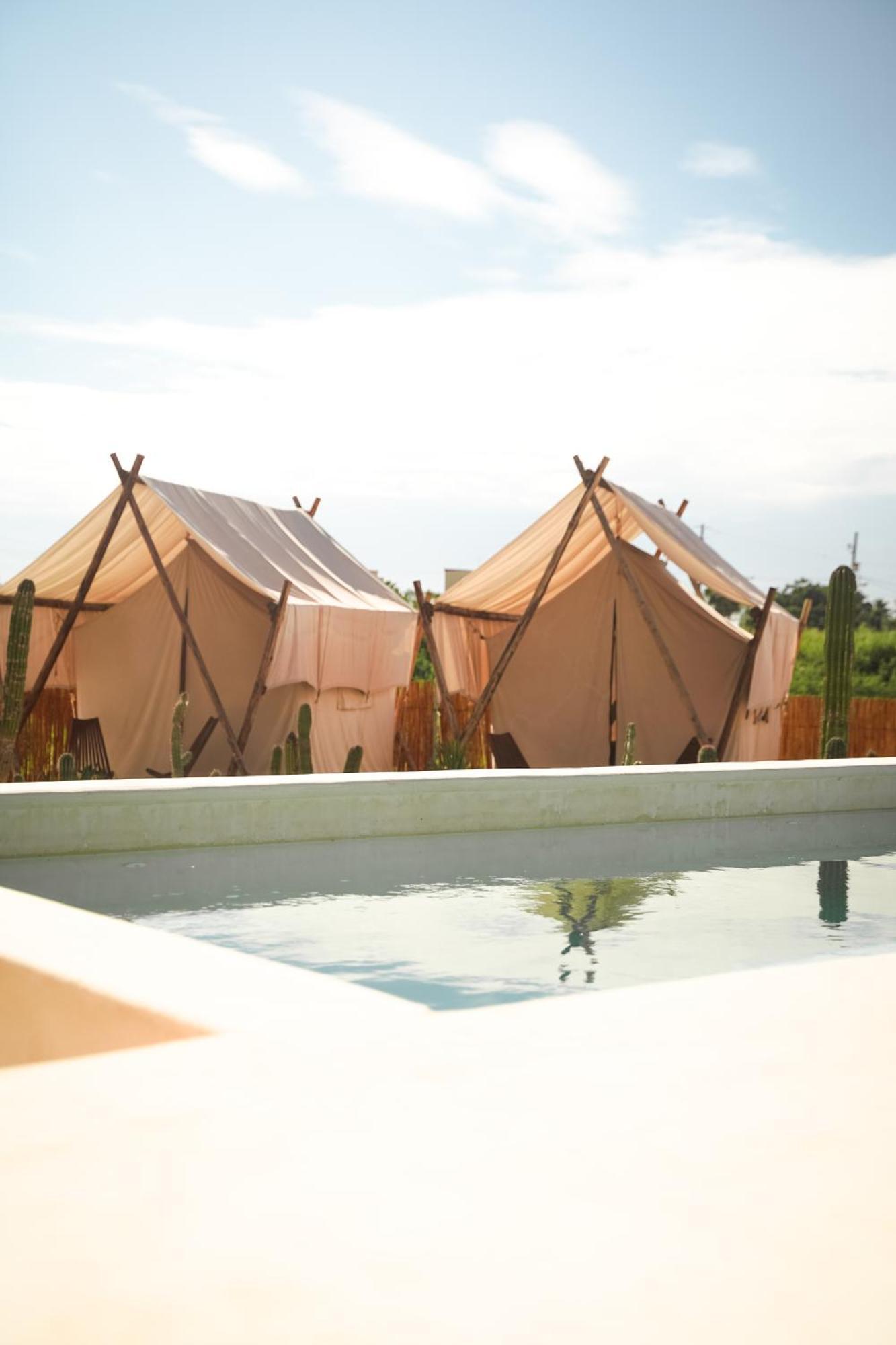 Baja Temple Hotel Тодос Сантос Екстериор снимка